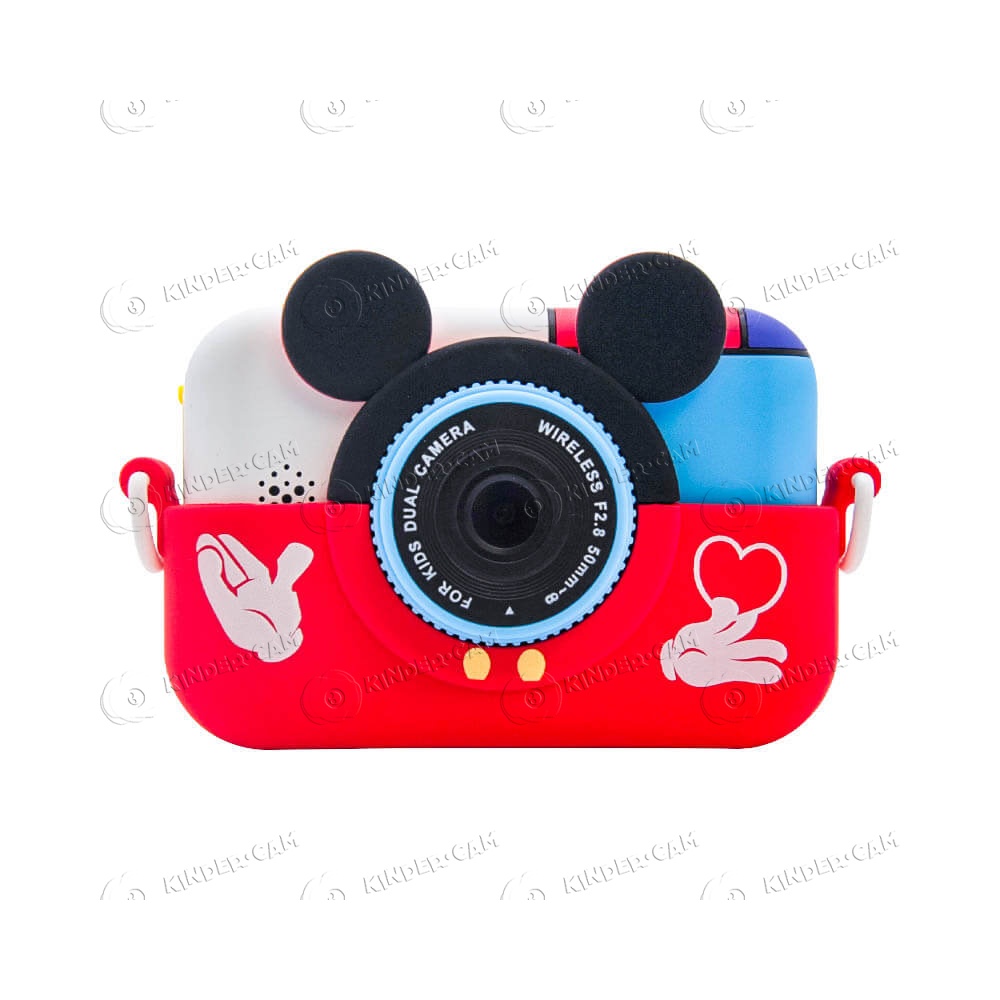 Купить детский фотоаппарат Mickey Mouse (красный) в Хабаровске, цена 3010  руб в «Kinder-Cam»